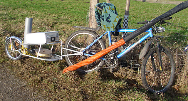 MTB mit Anhänger made in China